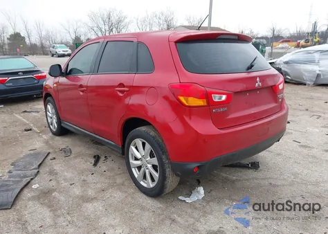 2015 Mitsubishi Outlander Sport Es from USA, damaged, VIN 4A4AP3AW0FE048428